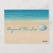 Jenseits des Meeres, Strand Vielen Dank Karten (Rückseite)