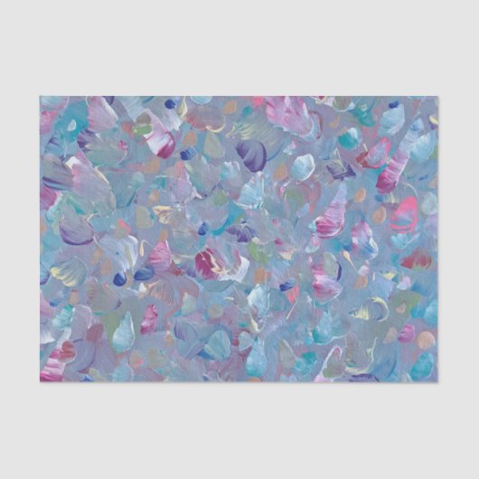 Jenseits des Meeresteppichpapiers Seidenpapier (Vorderseite)