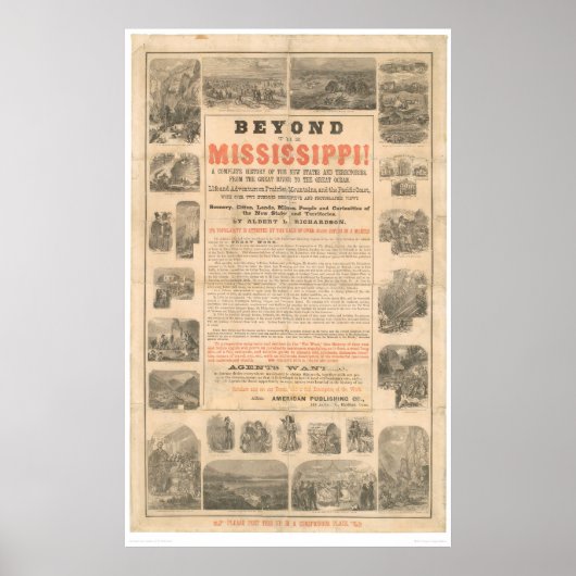 Jenseits des Mississippi (0023A) Poster (Vorne)