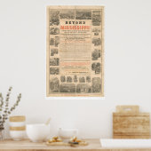 Jenseits des Mississippi (0023A) Poster (Küche)