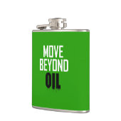 Jenseits des Öls Flachmann (Links)