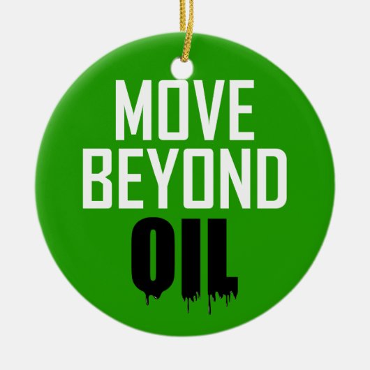 Jenseits des Öls Keramikornament (Vorne)