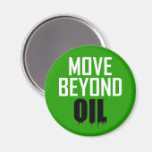 Jenseits des Öls Magnet (Vorderseite/Rückseite)