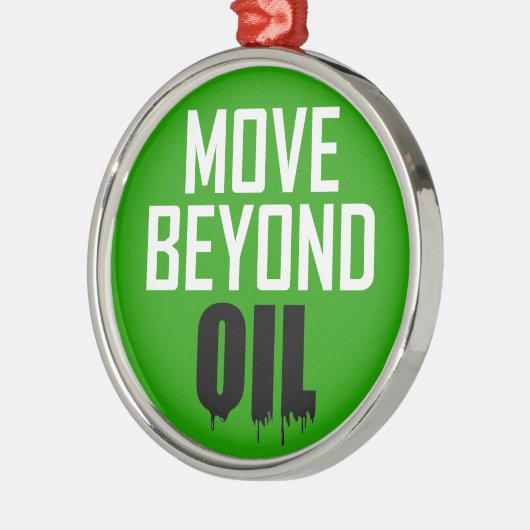 Jenseits des Öls Ornament Aus Metall (Links)