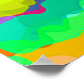 Jenseits des Regenbogenplakats Poster (Ecke)