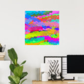 Jenseits des Regenbogenplakats Poster (Heimbüro)