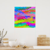 Jenseits des Regenbogenplakats Poster (Küche)