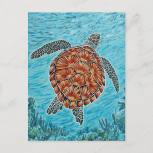 Jenseits des Riffs Postkarte