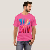 Jenseits des Schmerzes - Kraft durch Kampf T-Shirt (Vorne ganz)