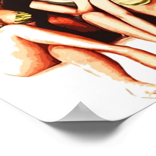 Jenseits des Tals der Dolls Poster (Ecke)