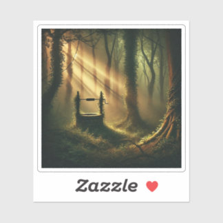 Jenseits des Well Aufklebers 3x3" Aufkleber