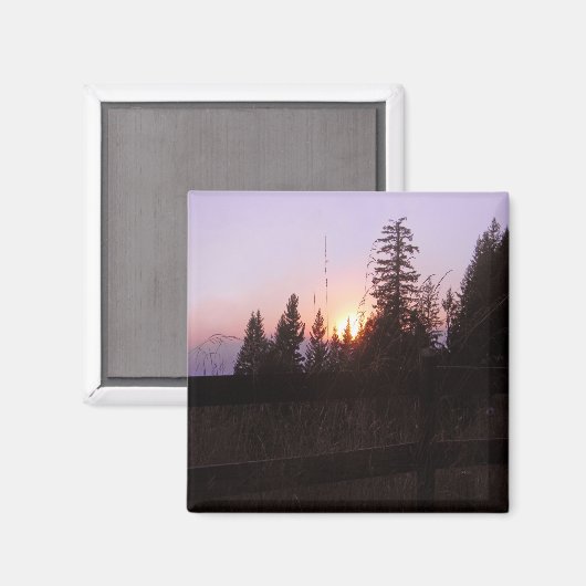 Jenseits des Zaunes... Magnet (Vorderseite/Rückseite)