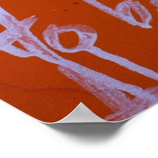 "Jenseits des Zweifels" Poster (Ecke)