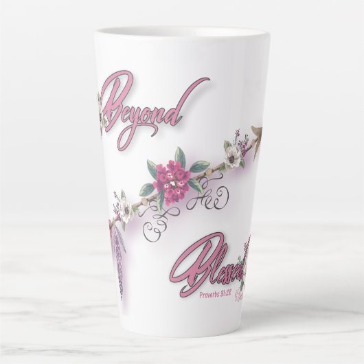 Jenseits gesegnet milchtasse (Vorderseite)