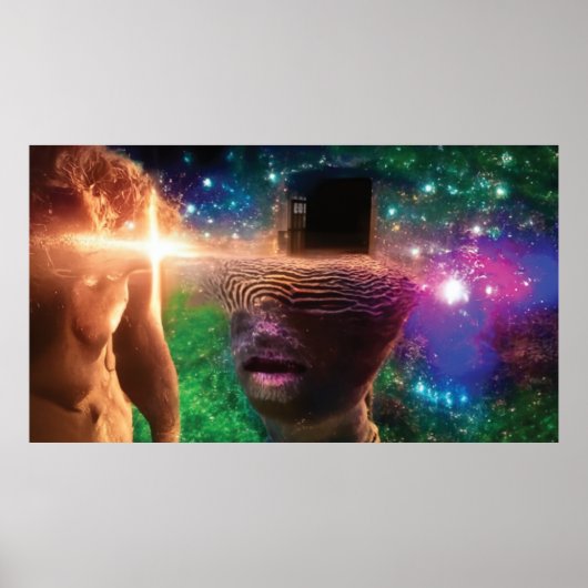 Jenseits von Dimensionen Poster (Vorne)