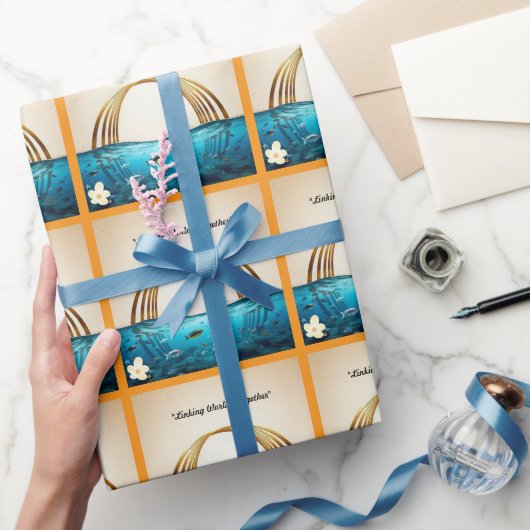 "Jenseits von Horizonten" Geschenkpapier (Schenken)