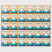 "Jenseits von Horizonten" Geschenkpapier (Flach)