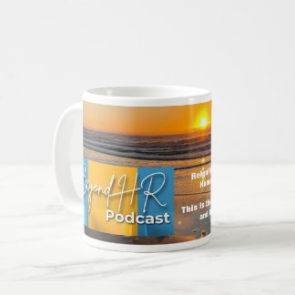 Jenseits von HR-Podcast-Tasse - Sunset Edition Kaffeetasse
