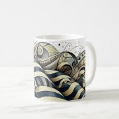 Jenseits von Streifen und Sternen Kaffeetasse (VorderseiteRechts)