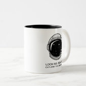 jenseits zweifarbige tasse (VorderseiteRechts)