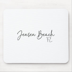 Jensen Beach Florida Ca Retro Mousepad