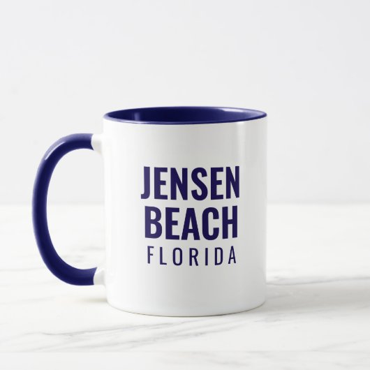 Jensen Beach Florida Kaffeetasse (Links)