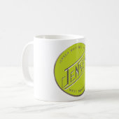 Jensen Car Vintag Wanderherd Kaffeetasse (Vorderseite Links)
