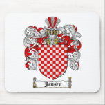 JENSEN FAMILIENWAPPEN - JENSEN WAPPEN MOUSEPAD<br><div class="desc">JENSEN FAMILIENWAPPEN - JENSEN WAPPEN</div>