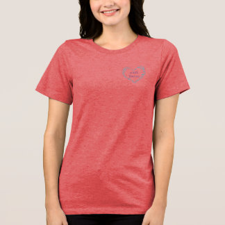 jenX Tunes Merch Damen T-Shirt Tri-Blend Shirt