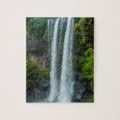 Jeongbang Wasserfall, Südkorea Puzzle (Vertikal)
