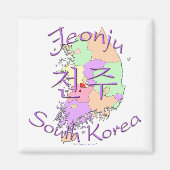 Jeonju Südkorea Magnet (Vorne)