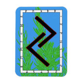 Jera Viking Rune Magnet - Ernte! (Vertikal)