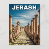 Jerash Jordan Travel Postkarte (Vorderseite)
