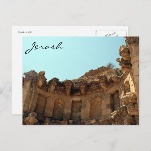 Jerastheater Postkarte (Vorne/Hinten)