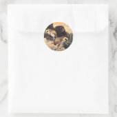 Jerboa T-Shirts und Geschenke Runder Aufkleber (Tasche)