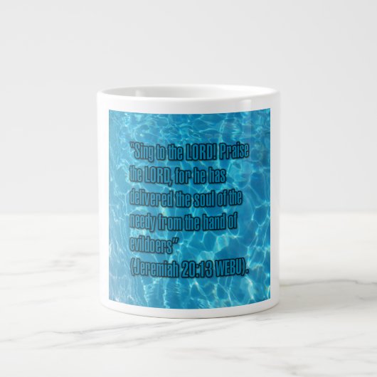 Jeremia 20:13 WEBU Tasse (Vorderseite)