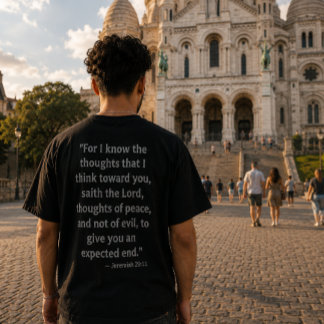 Jeremia 29,11 Bibelvers-T-Shirt T-Shirt