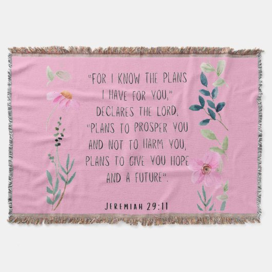 Jeremia 29:11 decke (Vorderseite)