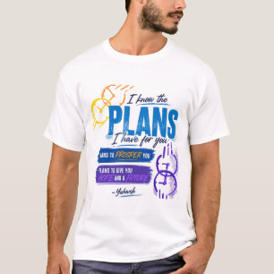 Jeremia 29:11 Hoffnung. Ziel. Verheißung. T-Shirt