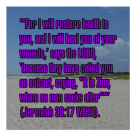 Jeremia 30:17 WEBU Poster