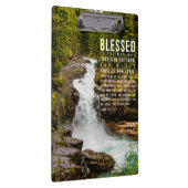 Jeremiah 17:7-8 Christliche Bibelschrift Natur Klemmbrett (Rechts)