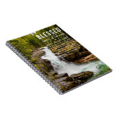 Jeremiah 17:7-8 Christliche Bibelschrift Natur Notizblock (Rechte Seite)