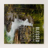 Jeremiah 17:7-8 Christliche Bibelschrift Natur Puzzle (Horizontal)