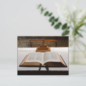 Jeremiah 17:7 Bibel Postkarte (Stehend Vorderseite)