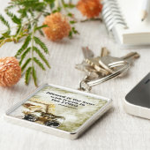 Jeremiah 17:7 Wunde the Man who trusts the Lord Schlüsselanhänger (Seite)