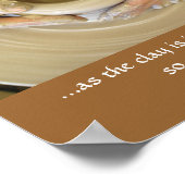 Jeremiah 18:6 Potter's Hand Poster (Ecke)