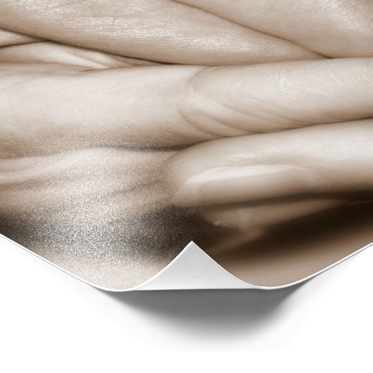 Jeremiah 1:5 Bevor ich dich im Mutterleib geformt Fotodruck (Ecke)