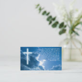 Jeremiah 29; 11-14 | Blau Christlich Visitenkarte (Stehend Vorderseite)