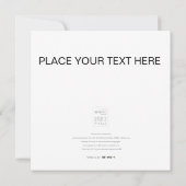 Jeremiah 29:11-14 GOD'S PROMISE SCRIPIX Einladung (Rückseite)