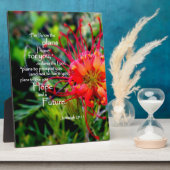 Jeremiah 29:11 a Hoffnung und eine Zukunft Fotoplatte (Seite)